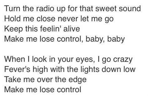 lose control lyrics|More.